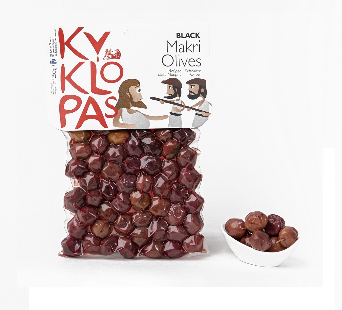Black Makri Olives
